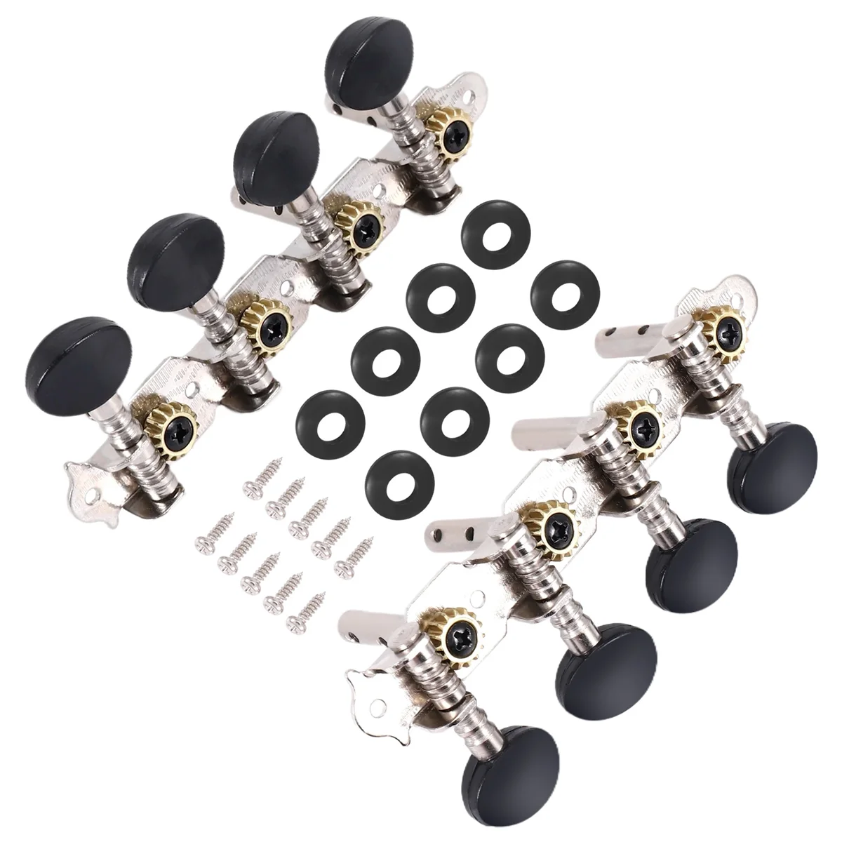 4L4R Mandolin Tuning Pegs Machine Heads String Tuning Pegs for 8 Strings Mandolin Instruments Accessory Rich