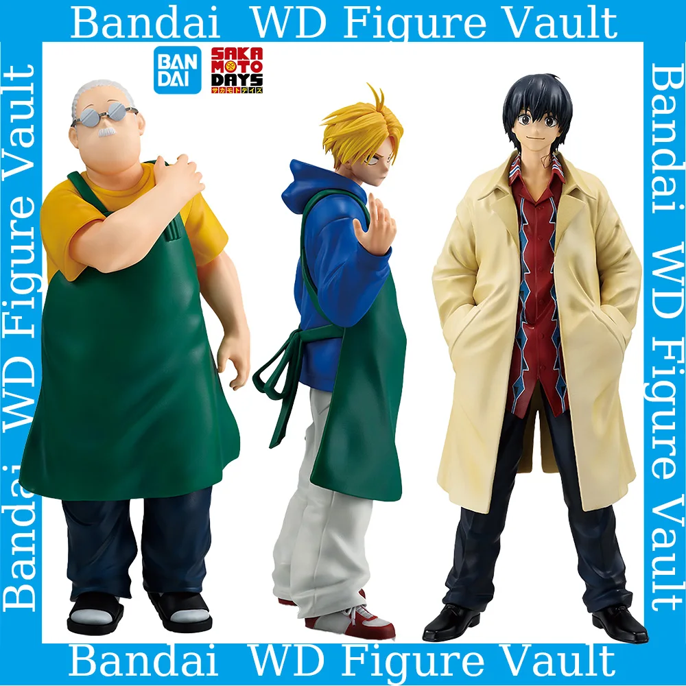 

In stock Bandai Ichiban Kuji SAKAMOTO DAYS vol.1 Taro Sakamoto Shin Asakura Nagumo 18-21 CM PVC Figure Model Toy Gift
