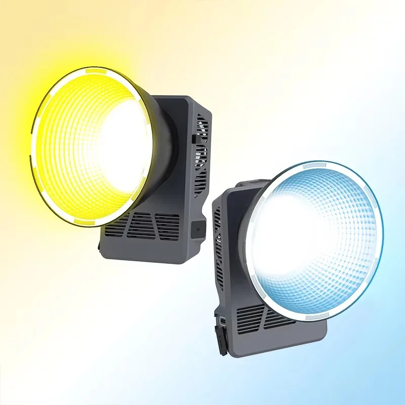 100W RGB Light Emitting Diode Video Light Portable COB Continuous Lighting Content Creator Vlogger Studio Photography Shoot