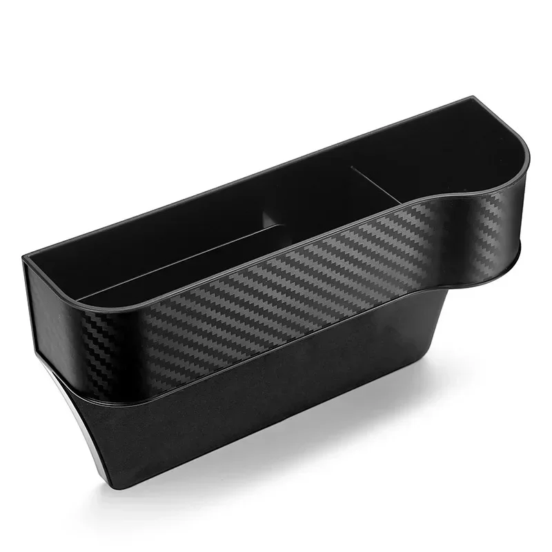 1pc Car Storage Box Organizer Universal Seat Gap Filler Card Phone Holder Pocket Gap Slit Catcher for Model Y 2023 Accessories