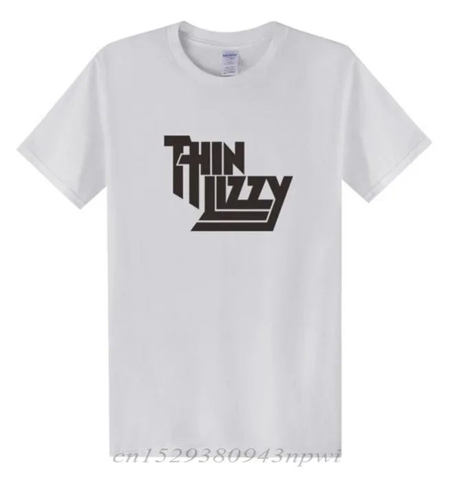 2024 Heavy Metal Rock Band Thin Lizzy T Shirt Men Tops Music Singer T-shirt Short Sleeve Cotton O-neck Tee Top Clothes