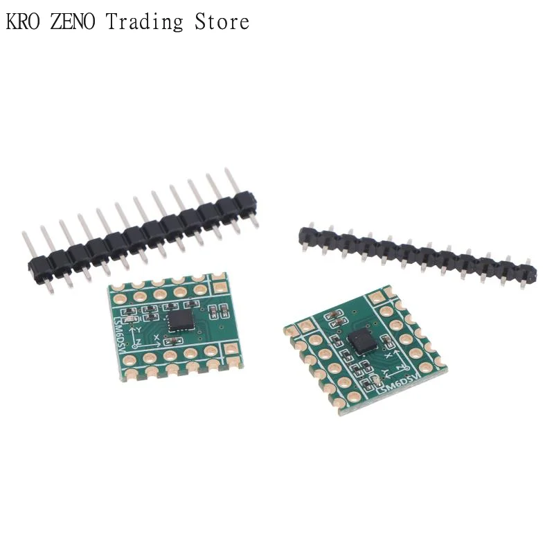 🔝Six-Axis Sensor LSM6DSV Module SPI/I2C Compatible For Smol/SlimeVR - Accelerometer & Gyroscope Data Logging✨