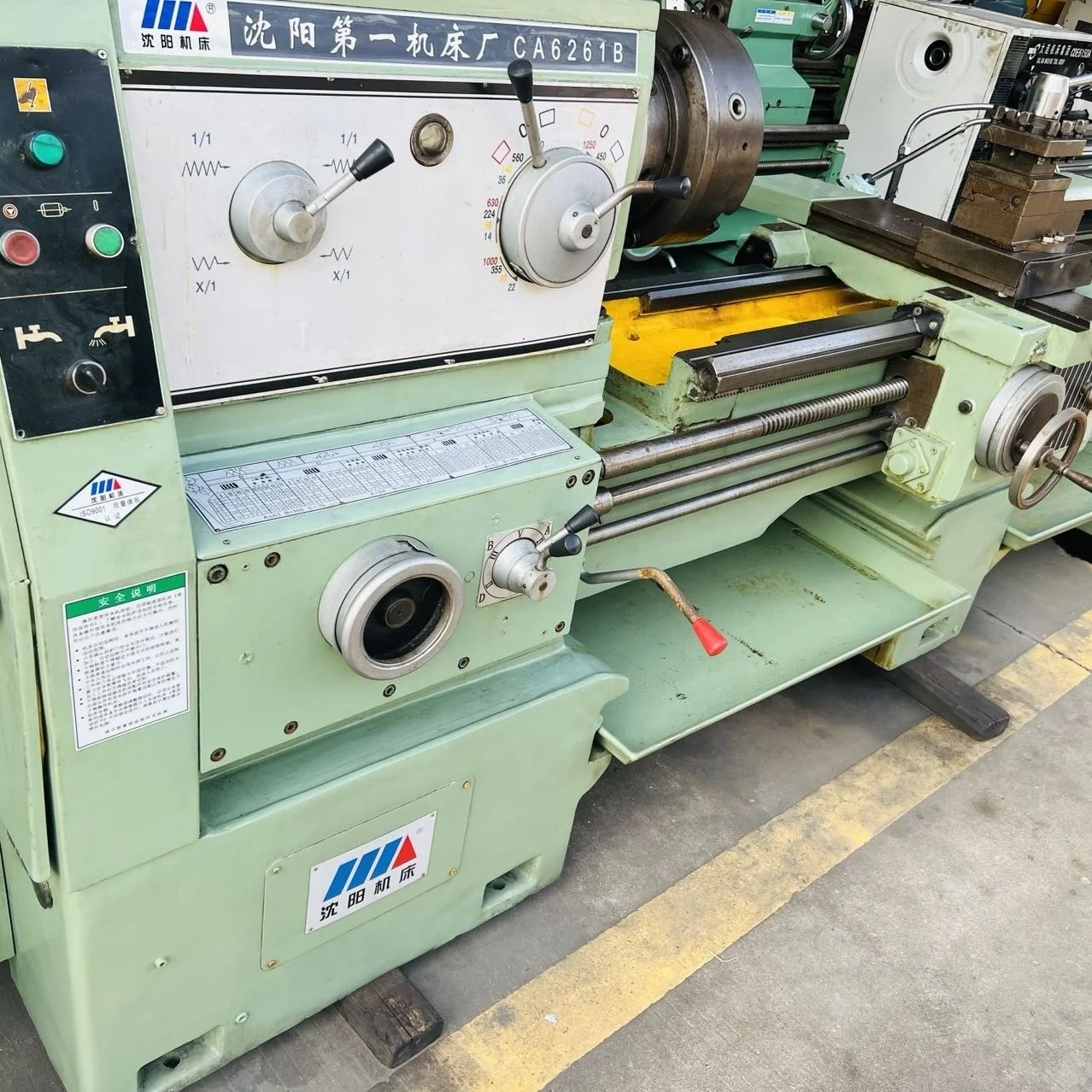 Ca6261b 610X2000 Shenyang No.1 Manual Lathe Hine Max Duty 2018 Used Lathe 2M