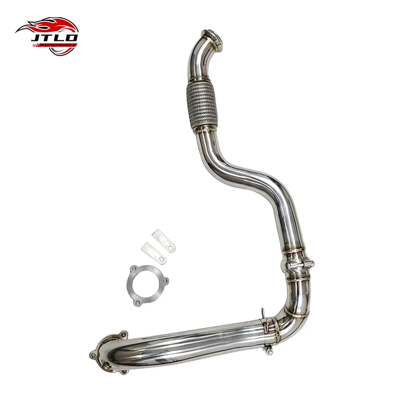Stainless Steel Straight Pipe Exhaust Downpipe For Mercedes Benz W176 C117 A180 A200 A250 CLA180 CLA200 CLA250 1.6T/2.0T