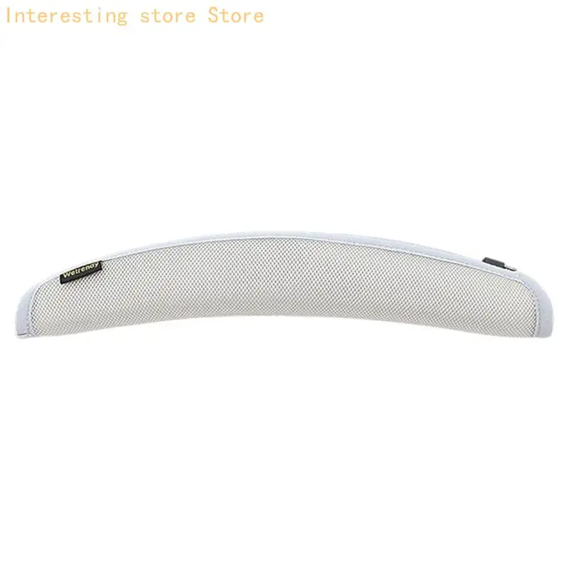 Headband Cover for Compatible Over-Ear Headphones with Removable Fabric Construction and Fastening Access for Cleaning 55KC