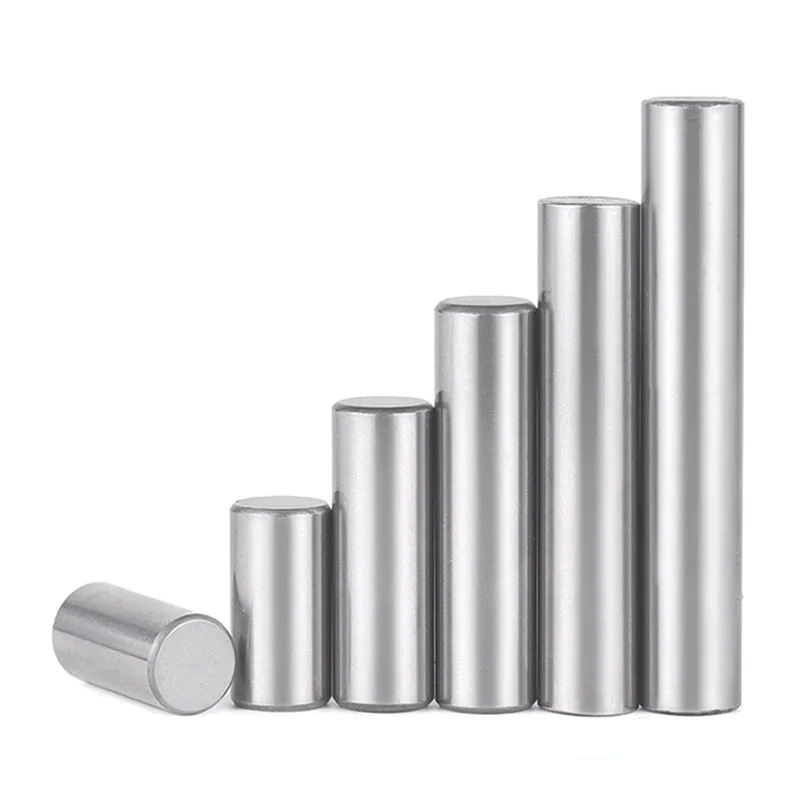 M3.5/M4/M5/M6/M8/M10/M12 304 baja tahan karat pemosisian Solid proses pos dingin Talang 5-100mm Pin paralel silinder
