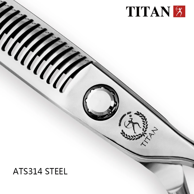 TITAN Professional hair scissors set   hairdressing salon cutting tools barber shears 6.0inch