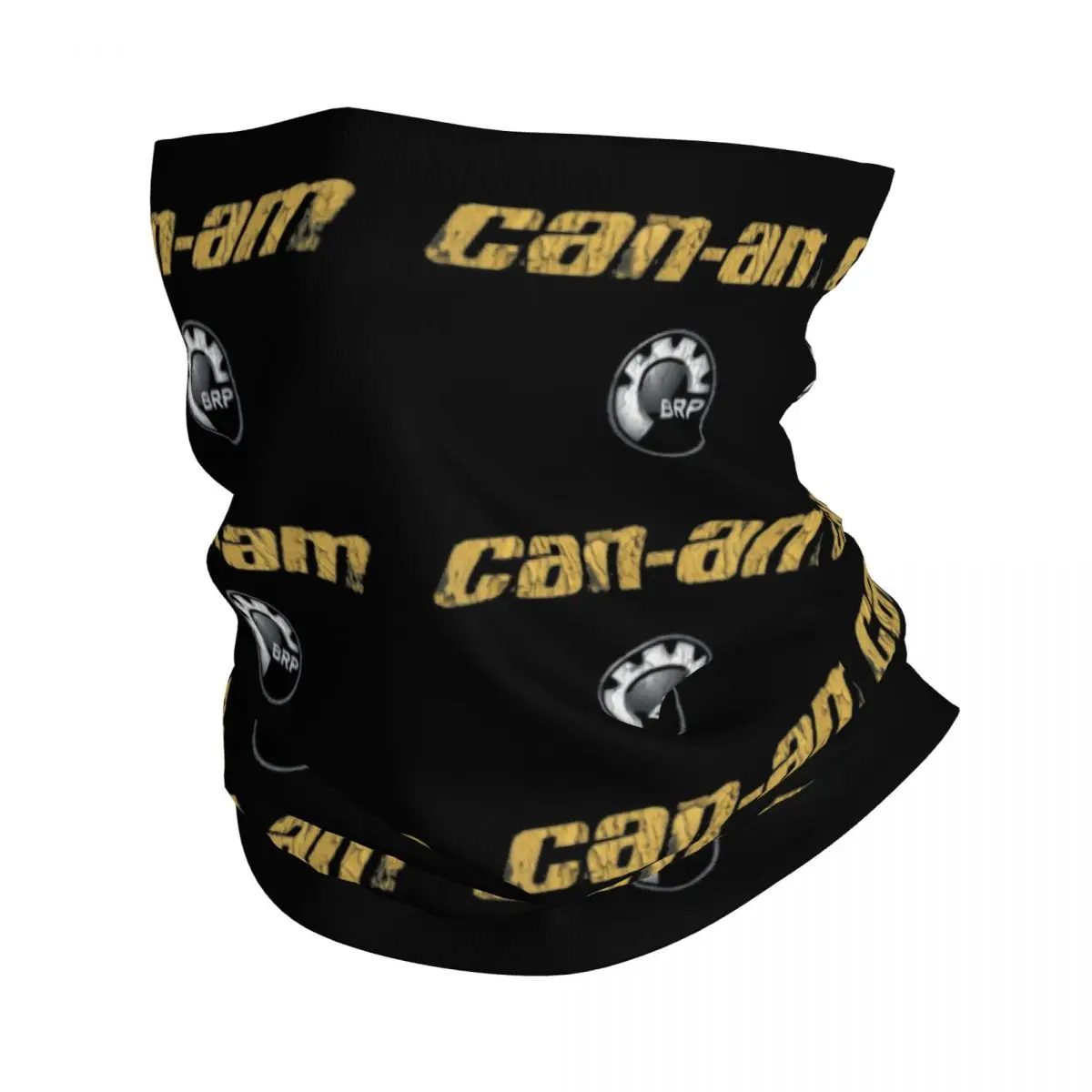 Can I Am Logo Bandana cuello cubierta estampada BRP ATV motocicleta máscara bufanda cálida diadema senderismo Unisex adulto lavable