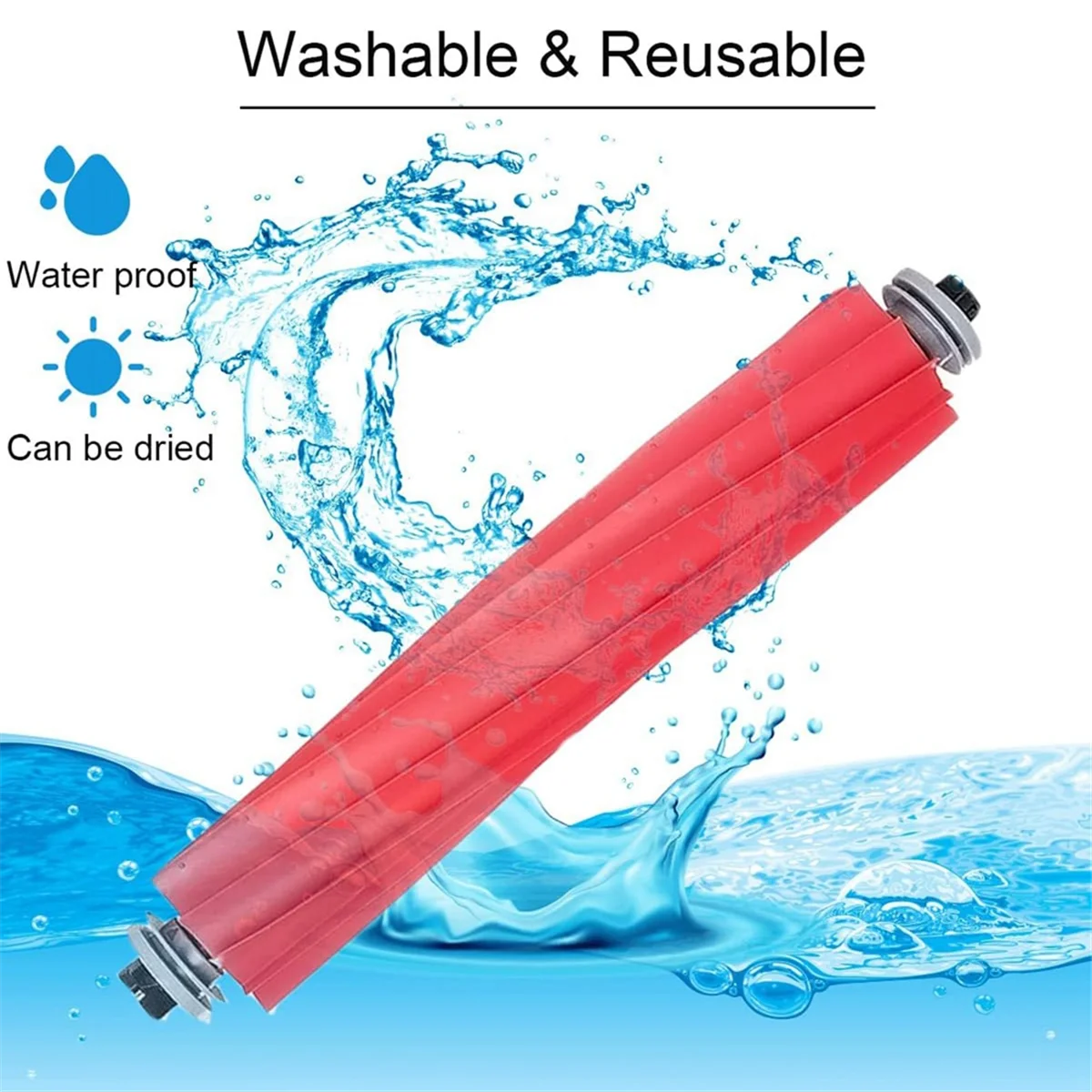 

HIWS Main Roller Brush for S7 / S7+ / S7 Plus /S7 MaxV / S7 Maxv Ultra/S7 Pro Ultra/ Robot Vacuum Cleaner Parts