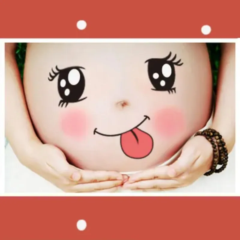 Autocollants de maternité pour femmes enceintes, accessoires photo, photographies de grossesse, peinture du ventre