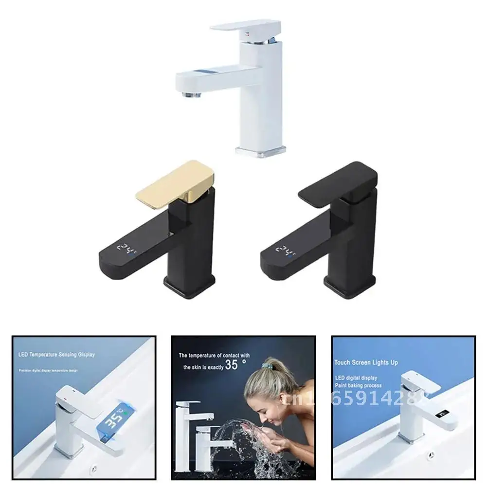 Smart Touch Controlled Bathroom Faucet Providing Updates Time Temperatures Improved Real on Standards Water Hygiene for