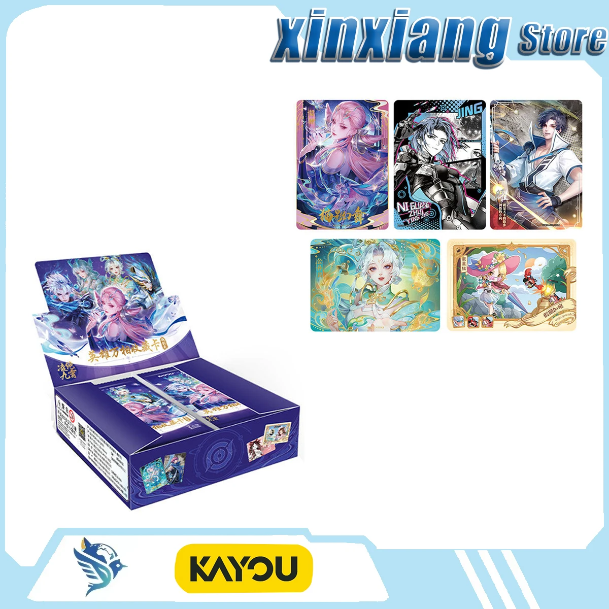

KAYOU Collectible card Can be collected Honor of Kings surprises comics souvenirs trendy toys animations gifts Cartoon cute