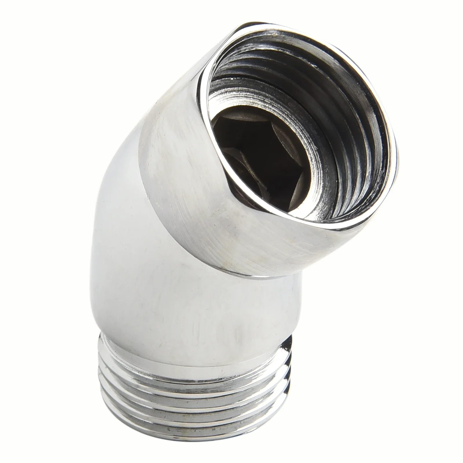 G1 2 Shower Fitting Shower Elbow Brass Shower Connector Faucet Standard G1 2 Connection Easy Tool-Free Installation