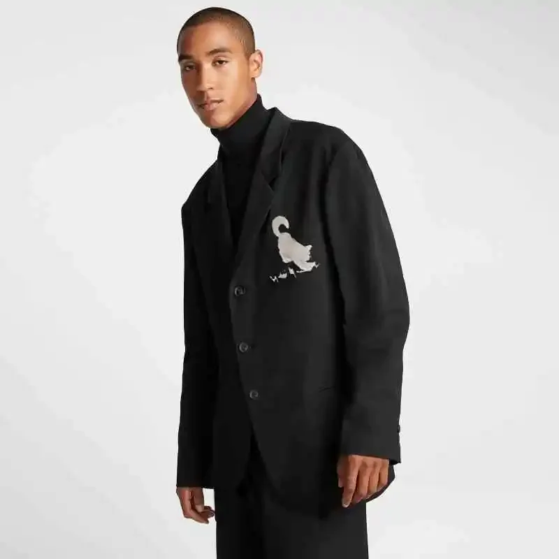 

YOJI OOAK СУПЕР Шерстяные костюмы Yoji Ooak Супершерстяные костюмы Черные шерстяные костюмы с ручной вышивкой для собак