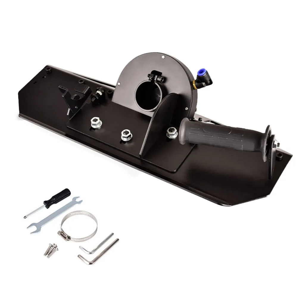 45 Degree For Tile Chamfering Tool Bracket For Angle Grinder Stone Cutting Machine Metal Base Anti Slip Dust Proof Workshop Equi