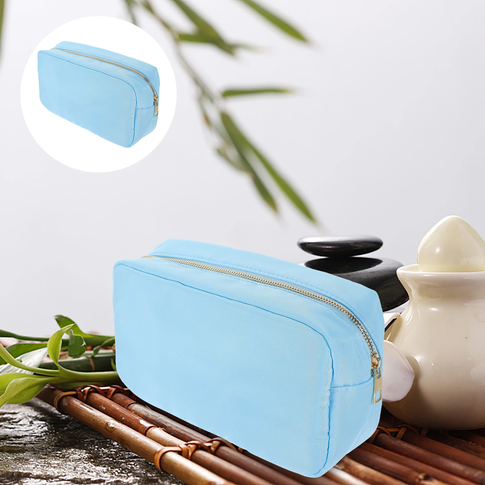 大容量ポータブル化粧バッグ化粧 ganizer バッグナイロン旅行トイレタリー ganizer ポーチコインバッグ女性ギフト