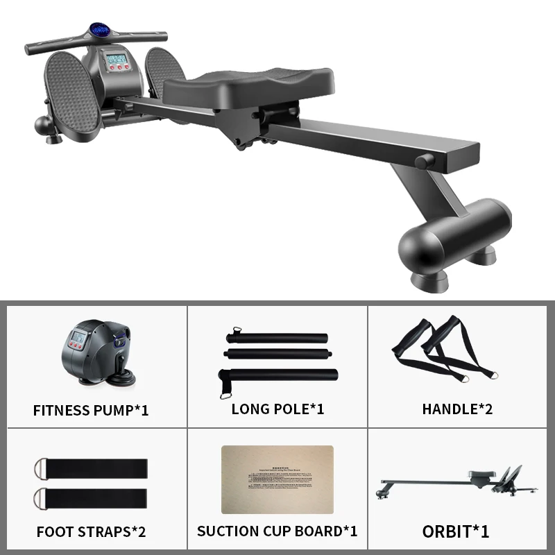 R390+A390 Smart Rowing machine, Dragon boat racing rowing machine, indoor multifunctional paddle board double resistance fitness