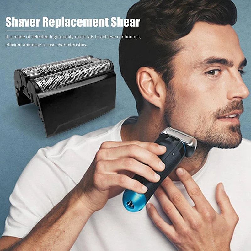 AD-Replacement Shaver Foil Head for Braun 52B Series 5 5020S, 5030,5030S,5040S,5050,5050CC,5070,5070Cc,5090CC,5748