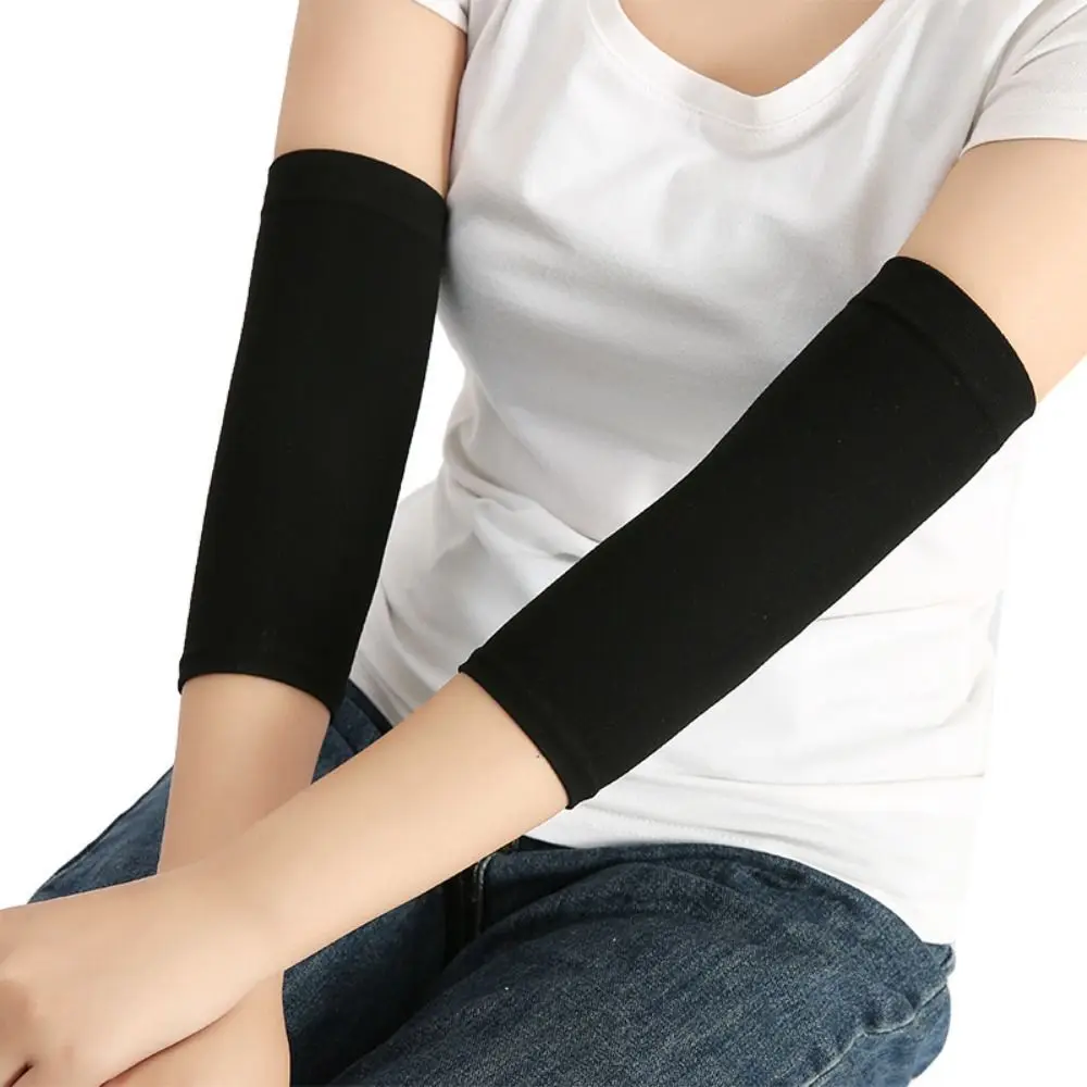 1pair Elbow Support Elastic Gym Sport Elbow Protective Pad Absorb Sweat Basketball Arm Sleeve Elbow Brace