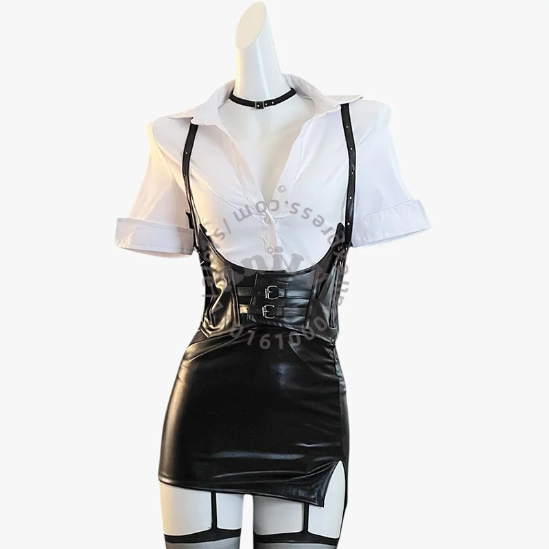 AniLV Anime Office Lady Business Uniform Teacher Outfit Cosplay Costumes