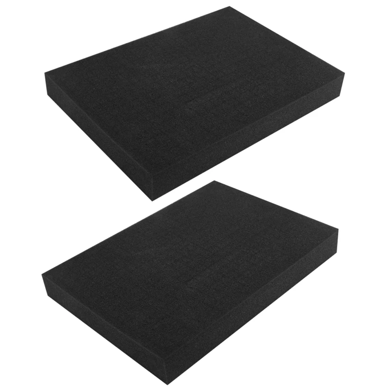 

2PCS Pick Apart Foam For Toolbox Pre-Cutting Foam Insert High Density Shadow Foams 350X250x40mm