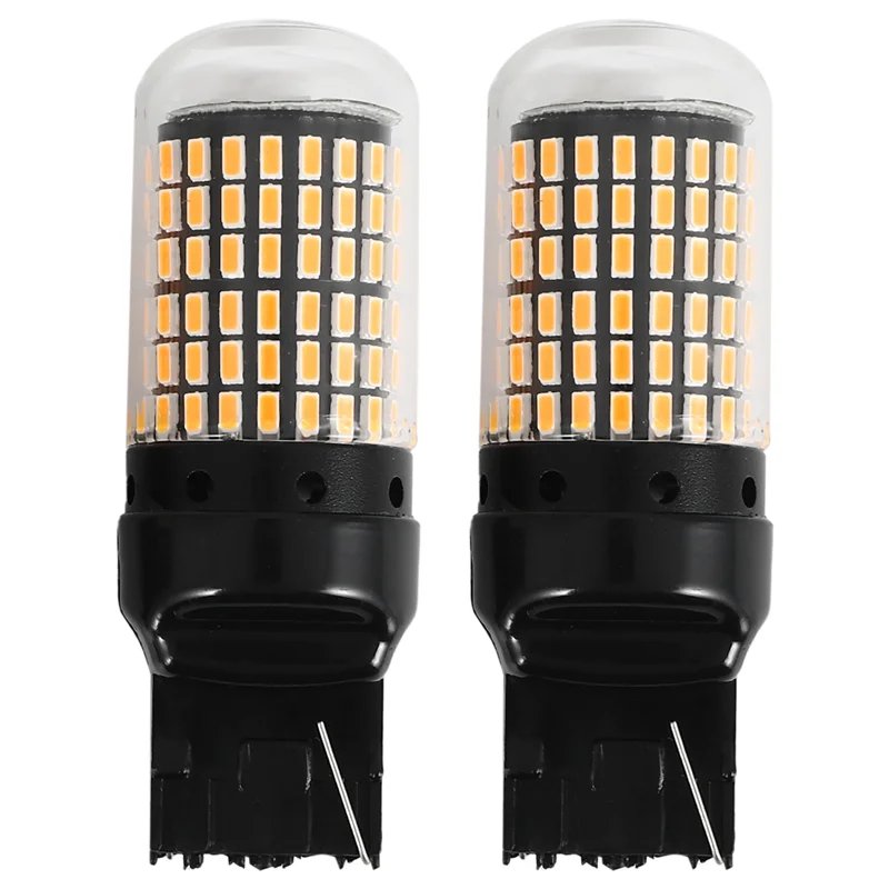 

2Pcs Car LED Bulbs 3157 P27-7W T25 LED P27W Canbus Lamp High Power No Error Free Reverse Light Turn Brake Lamp