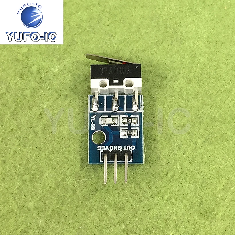 Free Ship 5pcs Collision Switch Collision Module Single Chip Microcomputer Module Robot To Send DuPont Line 3v-12v