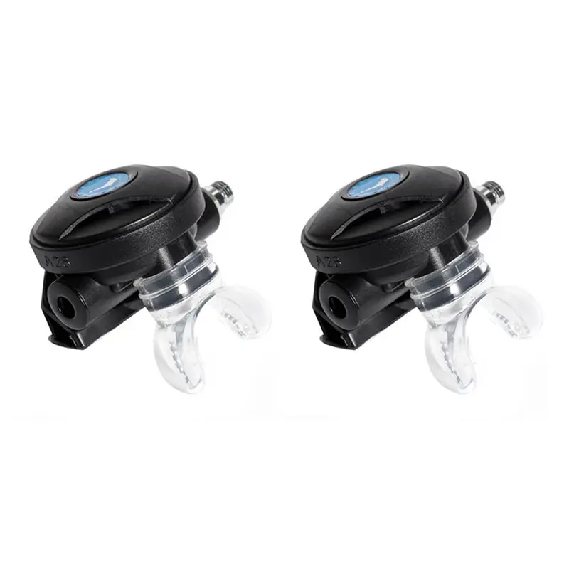 HOES-2X Scuba Diving 2Nd Stage Regulator Professional Underwater Scuba Dive Octopus Diving Regulator Black