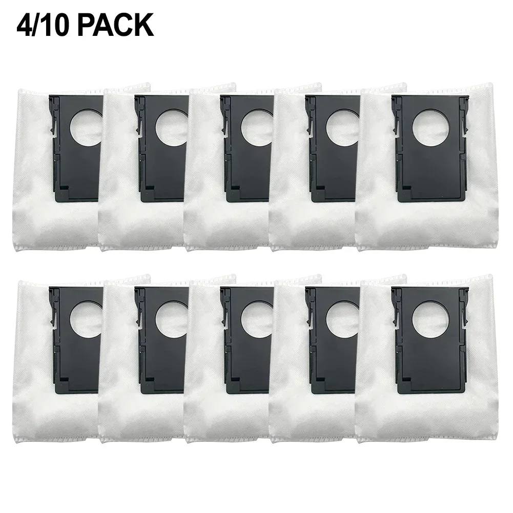 4/10 Pcs Dust Bag Accessories Compatible For Midea W20 / W20 Pro Robot Vacuum Cleaner Sweeping Roboat Vacuum Cleaner Accessories