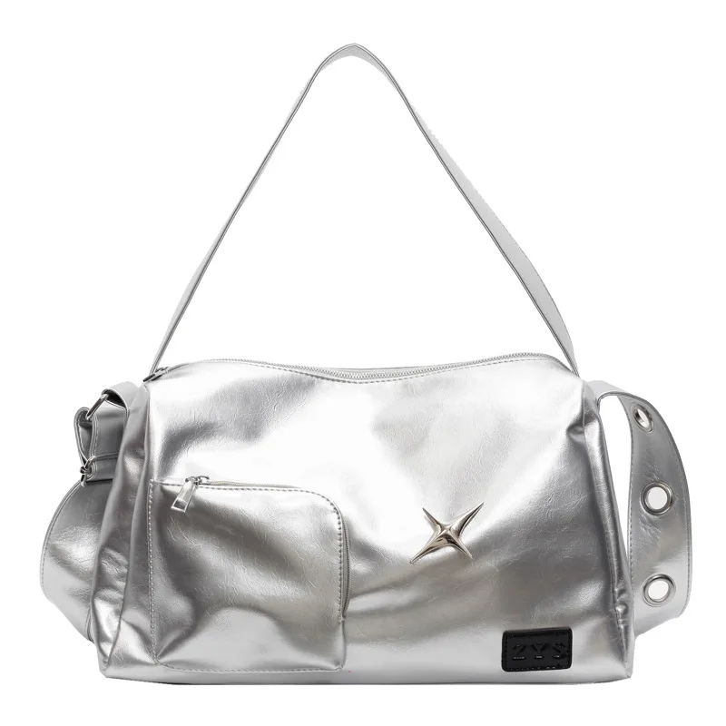 

Tote Bag Soft PU Leather Large Capacity Bucket Shoulder Bag Brown Casual Handbag for Women Daily Commute Travel Office Use