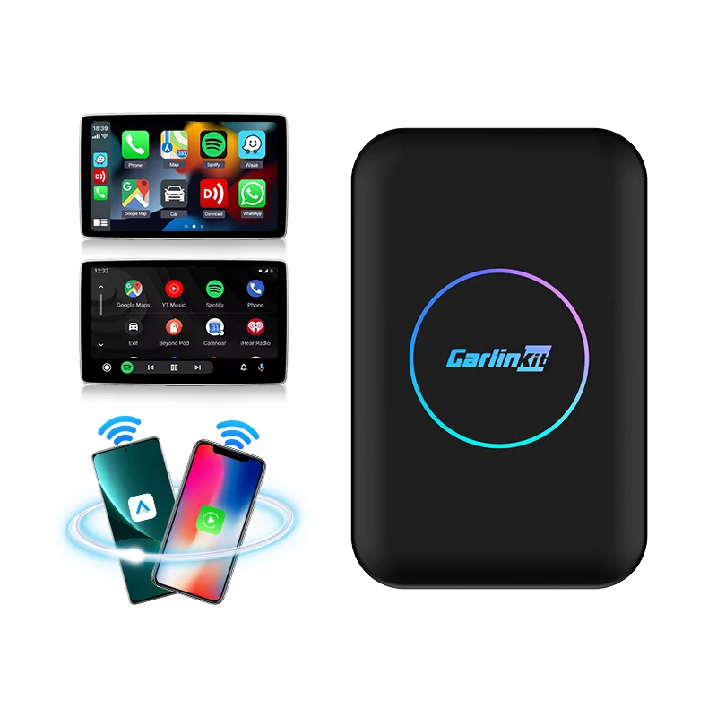 

Carlinkit Wireless Android Auto Carplay 32Gb Tf Card Slot Usb Adapter Tbox Lite Video Netflix Ai Box for IpToyota