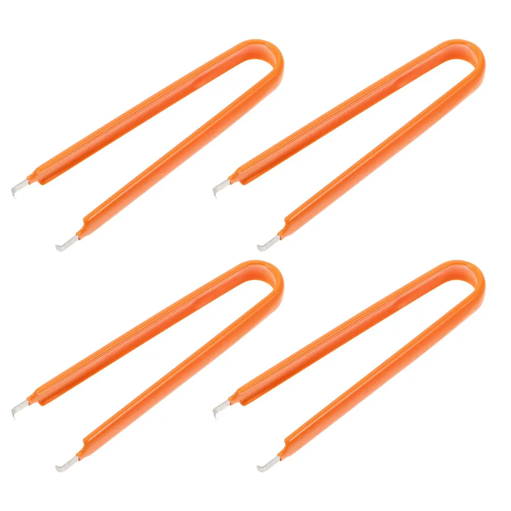 

4pcs Automotive Puller Car Tweezer For Vehicle Fuse Extraction Removal Installation Tool Portable Fuse Handling Clip Small