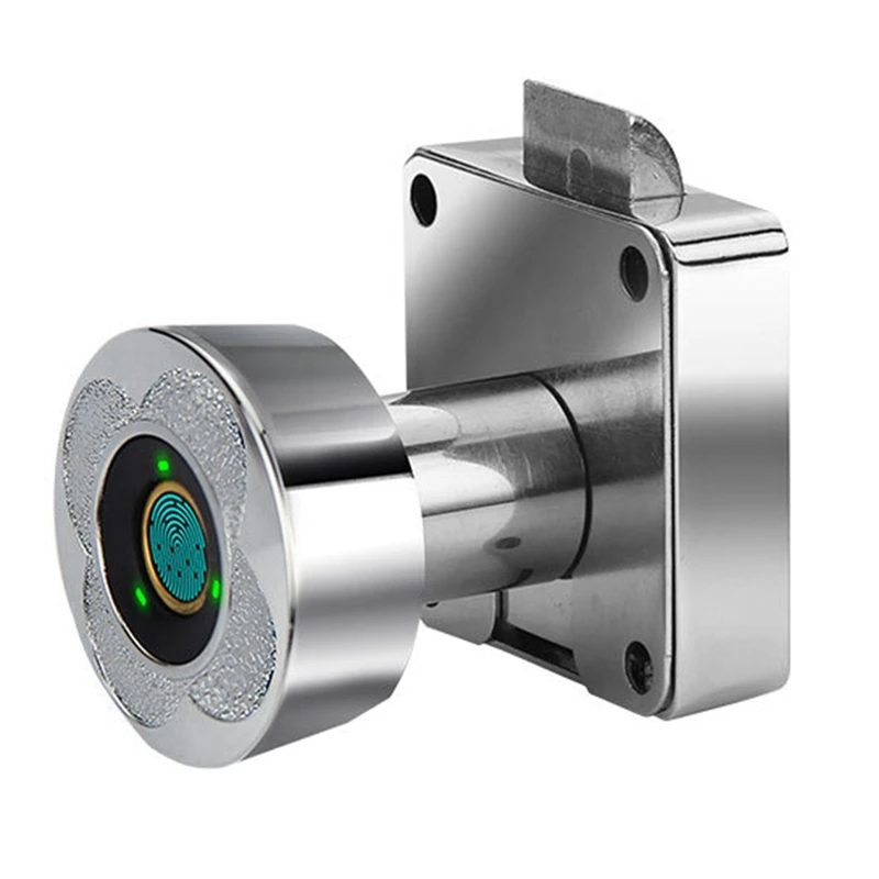 

Fingerprint Cabinet Drawer Lock, Biometric Fingerprint-Bluetooth Lock Smart Cabinet Lock - 22Mm