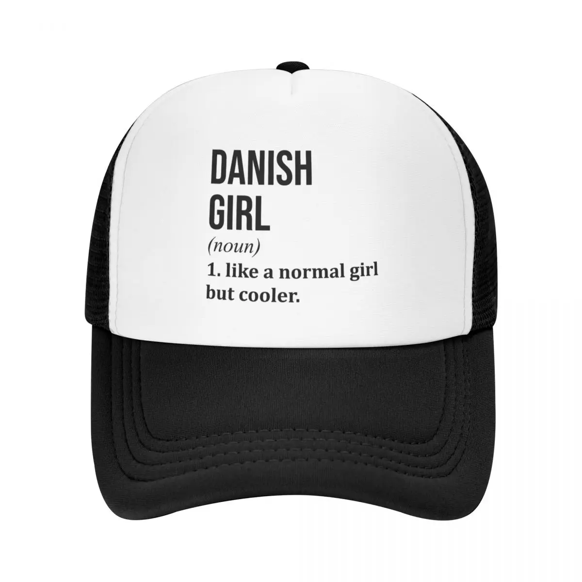 Danish Girl Definition Denmark Baseball Cap Sunhat Kids Hat Hip Hop Rave Men's Luxury Women's