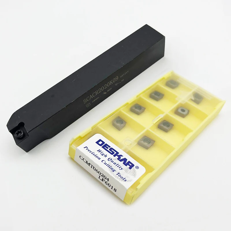 

SCACR0808K06 SCACR1010K06 SCACR1212K09 SCACR1616K09 SCACR2020K09 Держатель токарных инструментов SCACR SCACL Для CCMT CCMT060204 CCMT09T304