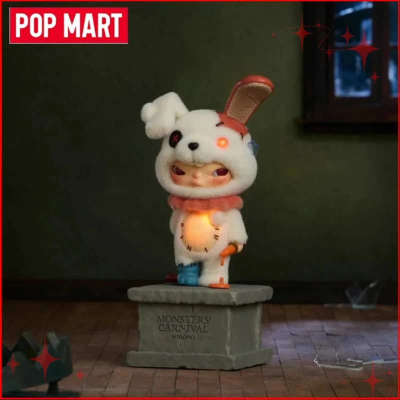 

Подлинная POP MART Hirono MONSTERS CARNIVAL V10, серия слепая коробка, коллекция аниме-фигурок, украшения, подарки на Хэллоуин