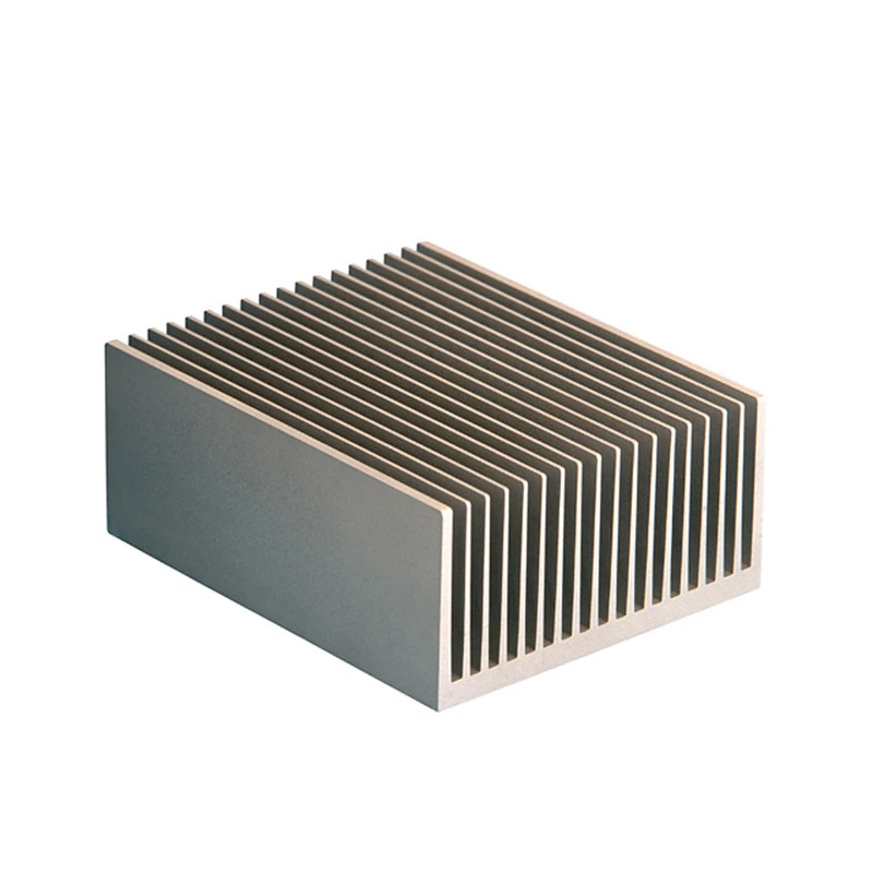 

High-Power Aluminum Heatsink, Custom Dense-Tooth Radiator for Routers & Amplifiers, Profile Heat Sink 6645100MM