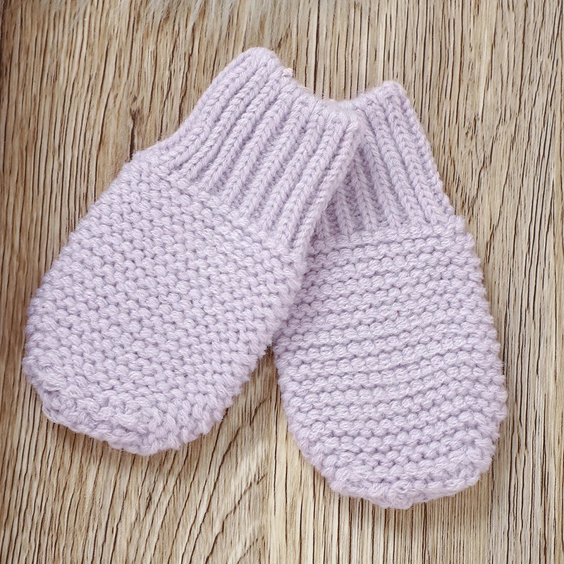 Newborn Baby Romper Set Knit Girl Jumpsuit Outfits Long Sleeve 3PCS Infant Clothes Hat Gloves Fashion Bow Ruffles 0-9M Foot Wrap