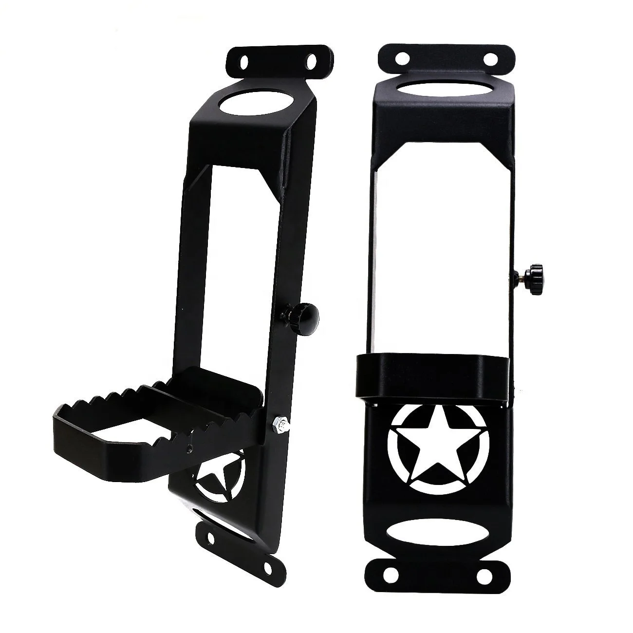 

JP16 ODM Metal Folding Door Hinge Step Foot Pedal for 2007-2018 Wrangler JK & JKU