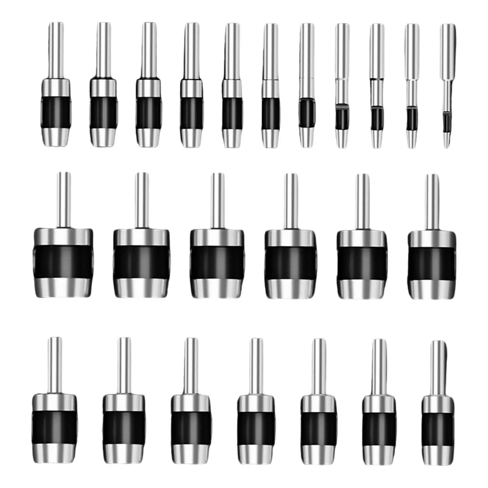 

24Pcs Wood Plug Drill Bit Cutter Furniture Making Carpentry Tool Woodworking Cutting Tool Drill Bit for Bench Drill Woodworking