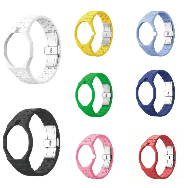 Bio‑Based Watch Shell + Band Upgrade Set Convert Pocket Watch To Wristwatch, 2026 Bio‑Material Kit for Swatch X AP Royal POP