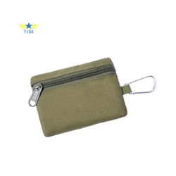 Outdoor Pouch Wallet Waterproof Portable Travel Waist Bag Tactical Bag Change Wallet for Camping Hiking Outdoor Activities nylon
