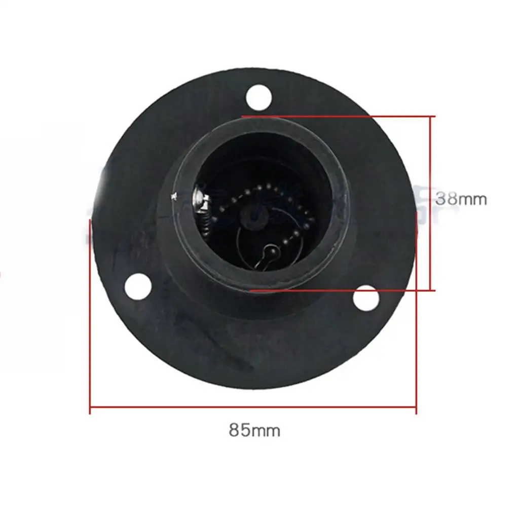 

Marine Boat Deck Fill Filler 38mm Plastic Fuel Tank Cap Keyless Hardware for Yacht and Engine Use