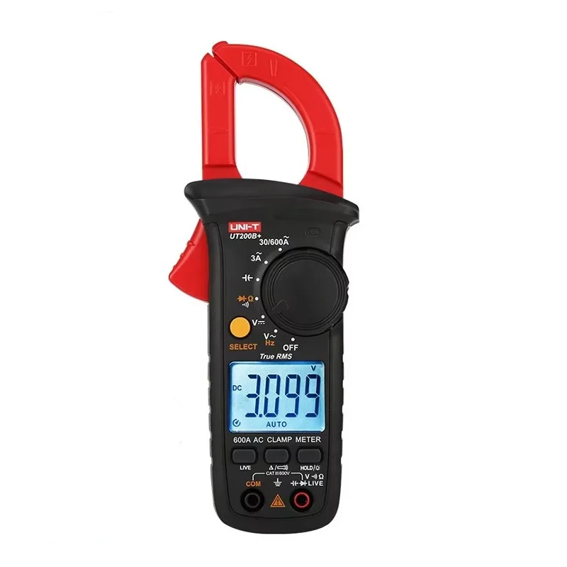UNI-T UT200A+ UT200B+ Digital Clamp Meter True RMS Ammeter AC Current Electric Voltage Tester A530