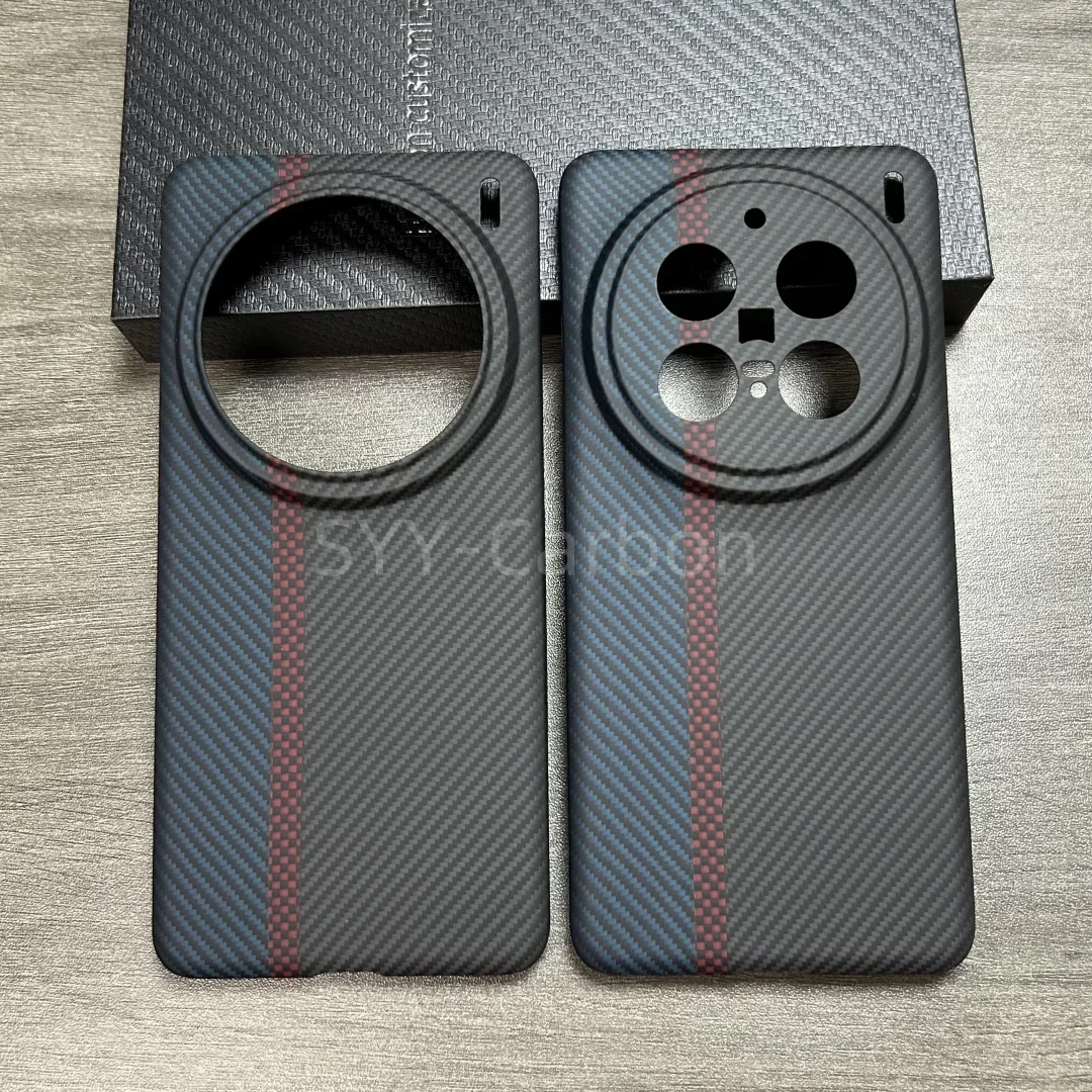 

Чехол Real Carbon для vivo X200 pro, кевларовый чехол, роскошный ультралегкий ультратонкий защитный чехол из углеродного волокна 600D