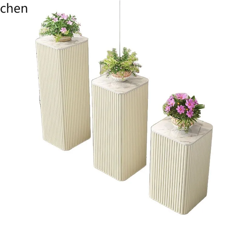 CZ Living Room Ornament Display Stand Bonsai Storage Rack Cabinet Floor-standing Flower Pot Base