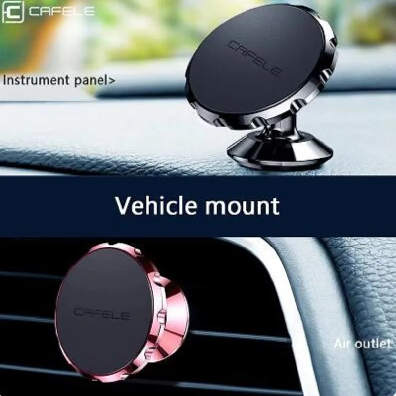 CAFELE Magnetic Car Phone Holder for iPhone Car Stand For Cell Phone Car Mount For Mobile Phones Air Vent Clip Paste 2 Types