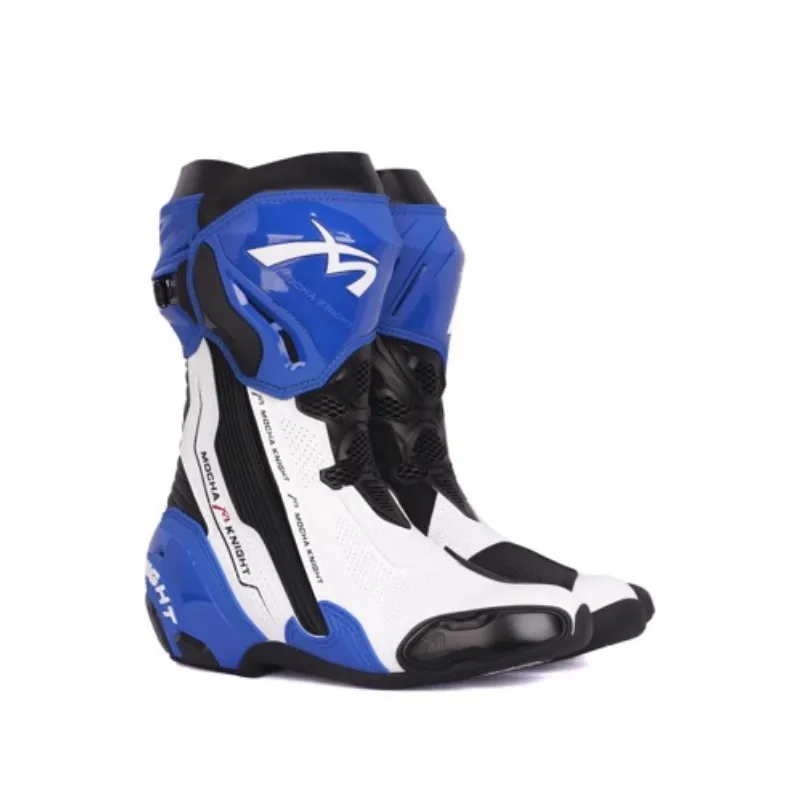 Motorcycle Track Riding Boots CE Certification Professional Racing Botas BENKIA Supertech Boots High Quality
