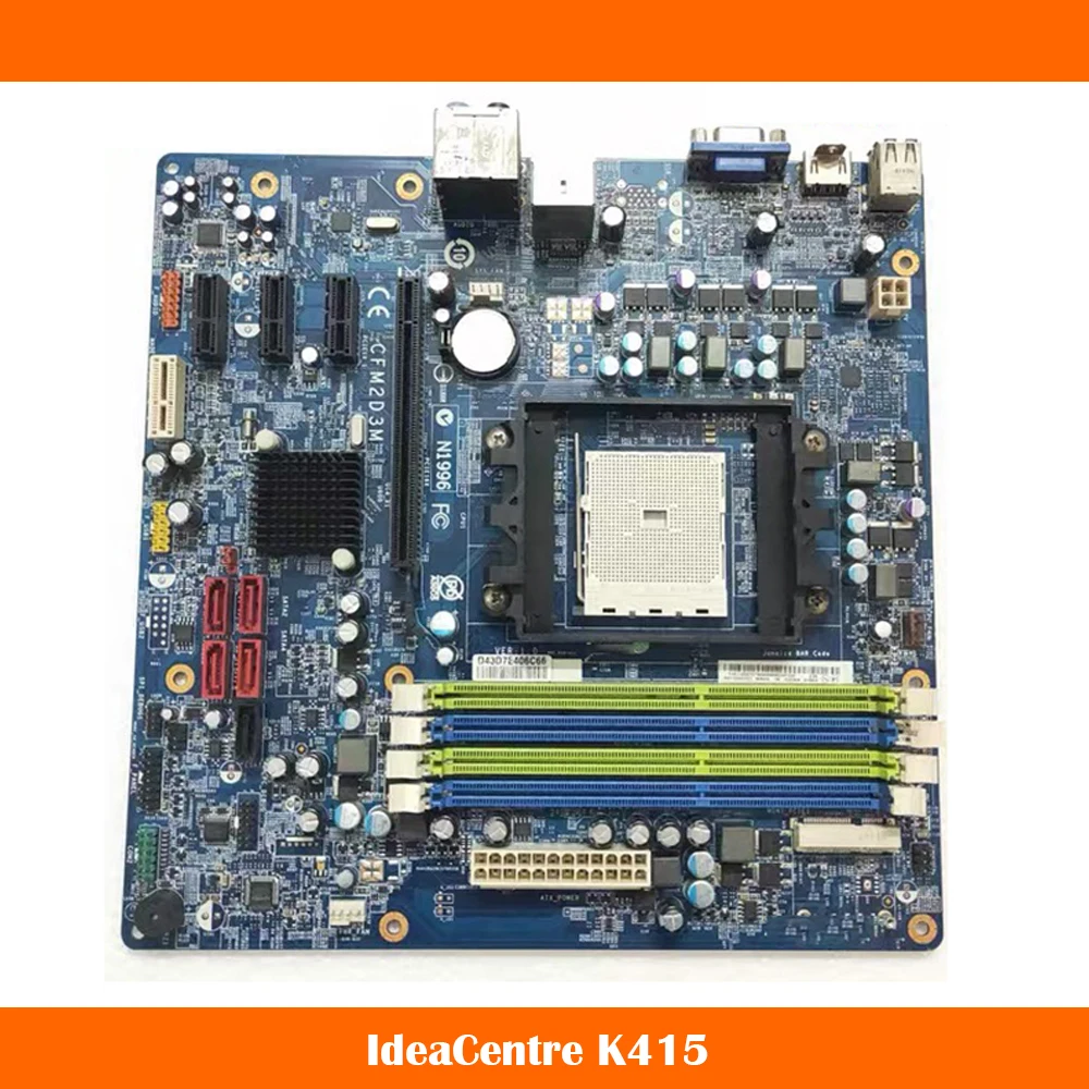 

High Quality Desktop Motherboard For Lenovo IdeaCentre K415 CFM2D3M FM2 A75 Fully Tested