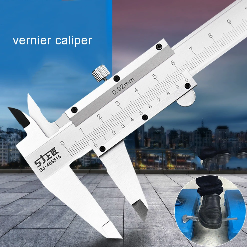 

Vernier Caliper 0-150mm 0-200mm 300mm Caliper High-Precision Non Stainless Steel Mini Caliper